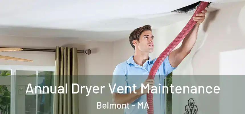 Annual Dryer Vent Maintenance Belmont - MA