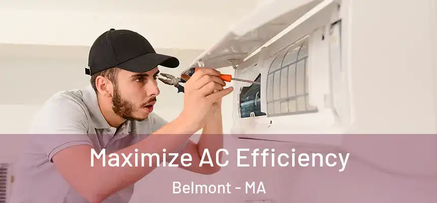 Maximize AC Efficiency Belmont - MA